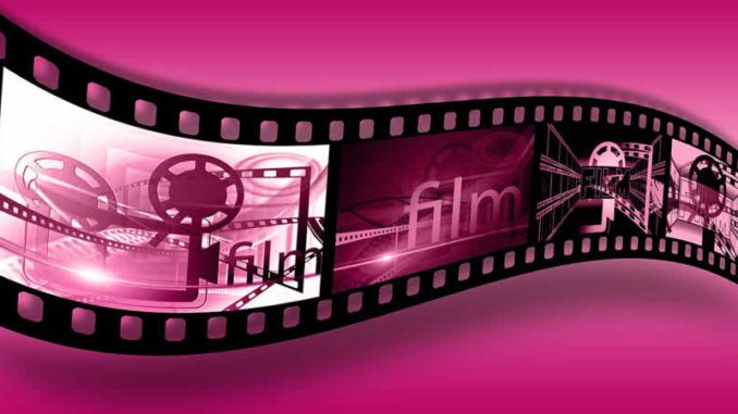 Film-Filmrolle-demonstration